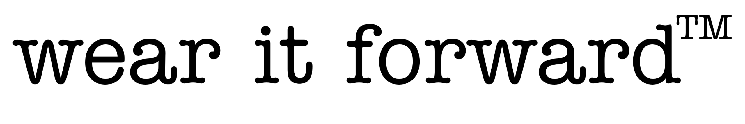 wear it forward™