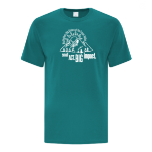 teal tee